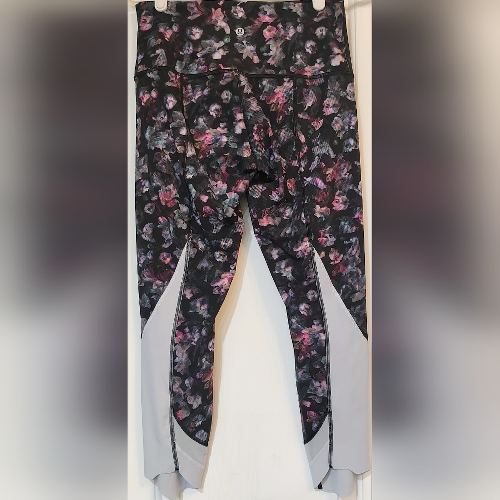 Lululemon Floral Wunder Under High Rise Leggings